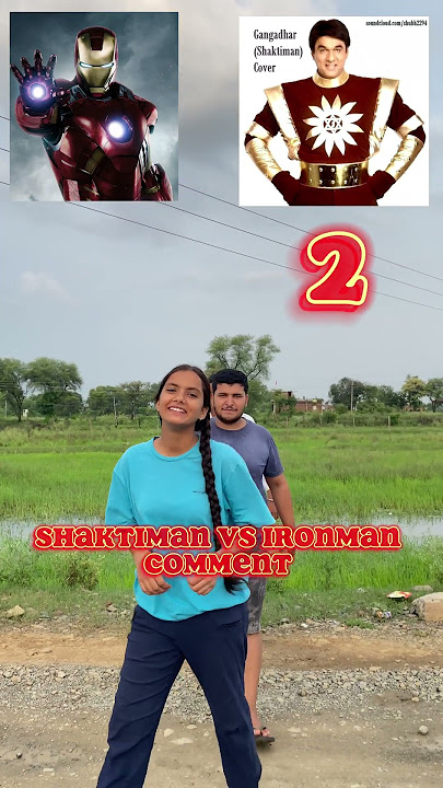 Shaktiman vs Ironman #shaktimaan #ironman #marvel #superhero #ytshort #trending #shorts #viral