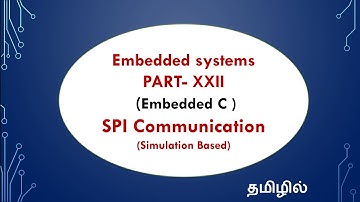 Embedded systems - PART-XXII -SPI Communication - EFU