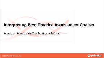 Radius - Radius Authentication Method - Interpreting BPA Checks - Devices