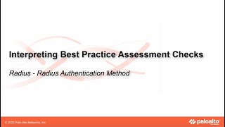 Radius - Radius Authentication Method - Interpreting BPA Checks - Devices screenshot 5