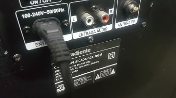 Caixa Gradiente GCA-103M Alternativa para não precisar trocar placa principal com problema na saída