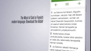 Finnish Bible screenshot 2