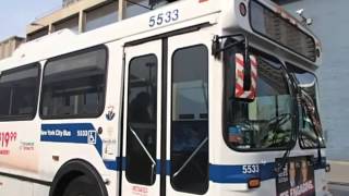MTA New York City Bus New Flyer D60HF 5533 on the Q32