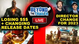 Black Adam Box Office FLOP, The Flash new release date June 16th 2023, Ghostbusters 2023 Gil Kenan