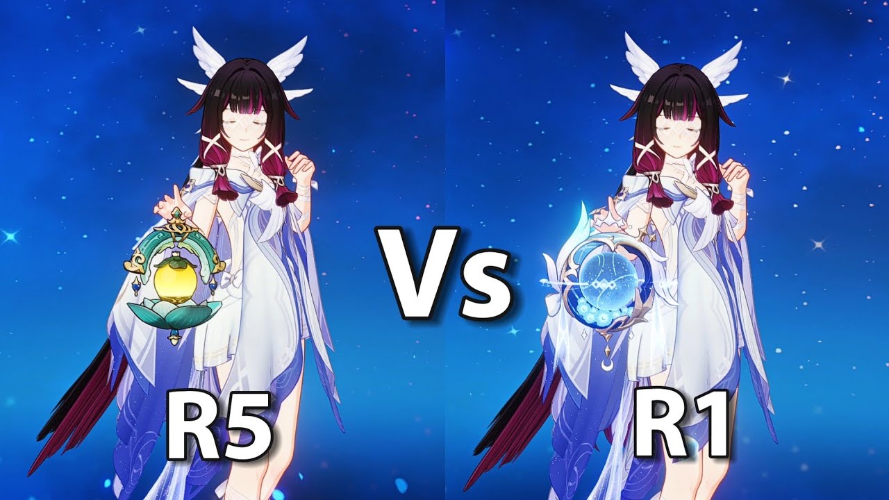 Sacrificial Jade R5 Vs Nocturne's Curtain Call R1 | Columbina Showcase | Genshin Impact 6.3