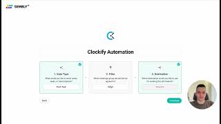 Sembly AI + Clockify Automation Tutorial