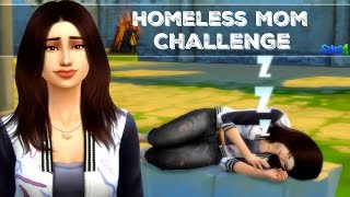 The Sims 4 - Homeless Mom Challenge - Pt2 - Slapped!