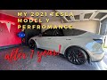 My 2021 Tesla Model Y Performance  after 1 year!!