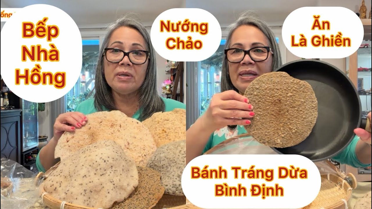 Tập 1844: Mua Liền Ăn Là Ghiền Bánh Tráng Dừa Bình Định Nướng Chảo Và Ăn Cách Nào Cho Ngon