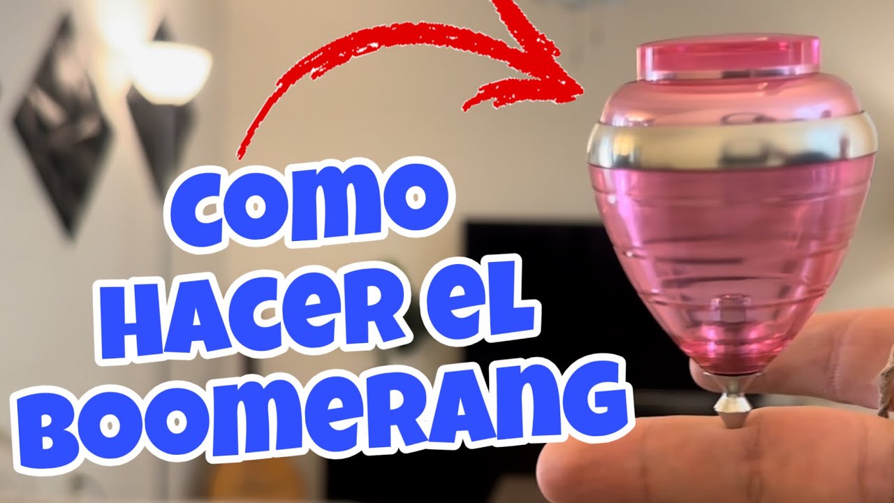Como hacer el bumeran en el trompo 