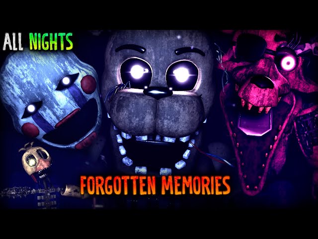 Forgotten Memories Map (fnaf fan game) : r/fivenightsatfreddys