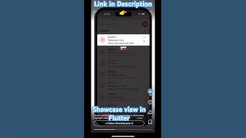 Flutter package for showcase view in your app. Link in description #fluttertip #flutterdev