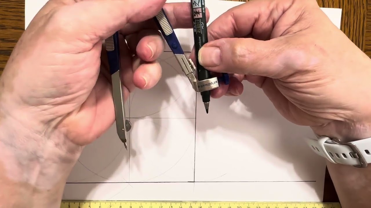 Create a Golden Rectangle with a Compass and Straightedge