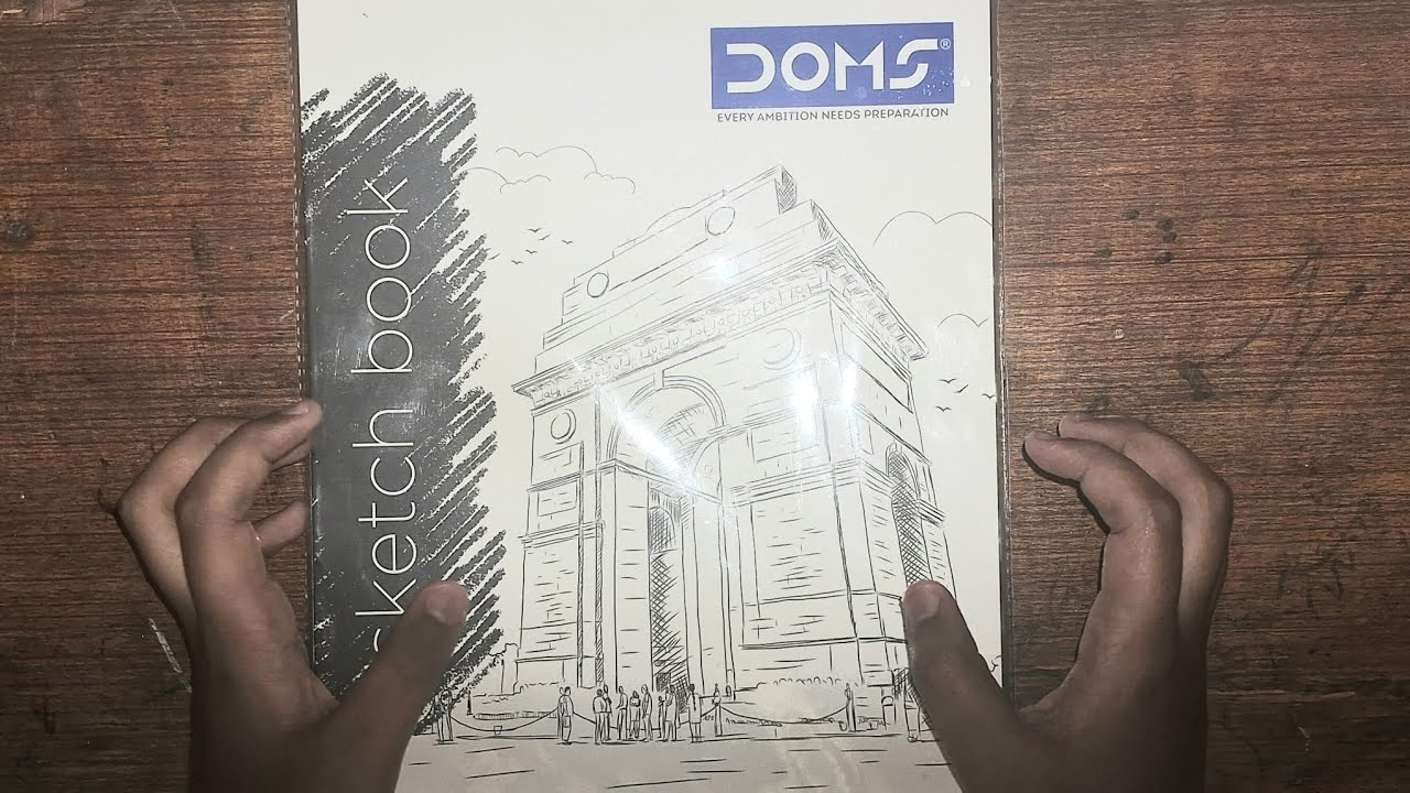 Doms sketch book unboxing - YouTube