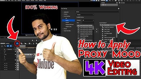How to Use Proxy Mood In Adius 4K Video Editing | How To Apply Proxy Mood In Adius X,9,8