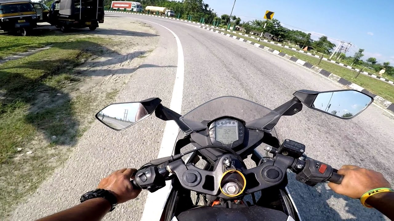 How to TURN a Motorcycle 3rd & 4th Gear YouTube