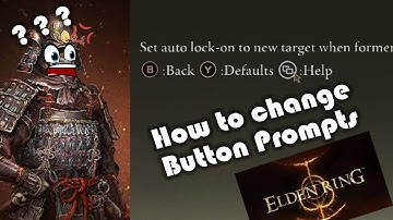 Where is Keyboard buttons? | How to change Button Prompts to Keyboard and Mouse | Elden Ring |