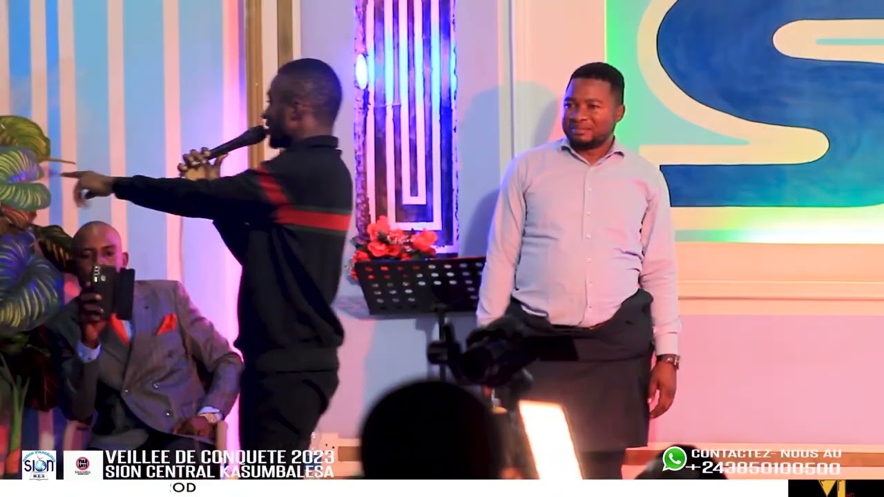 Serge wa nzambi - Prestation Veillée de conquête à kasumbalesa