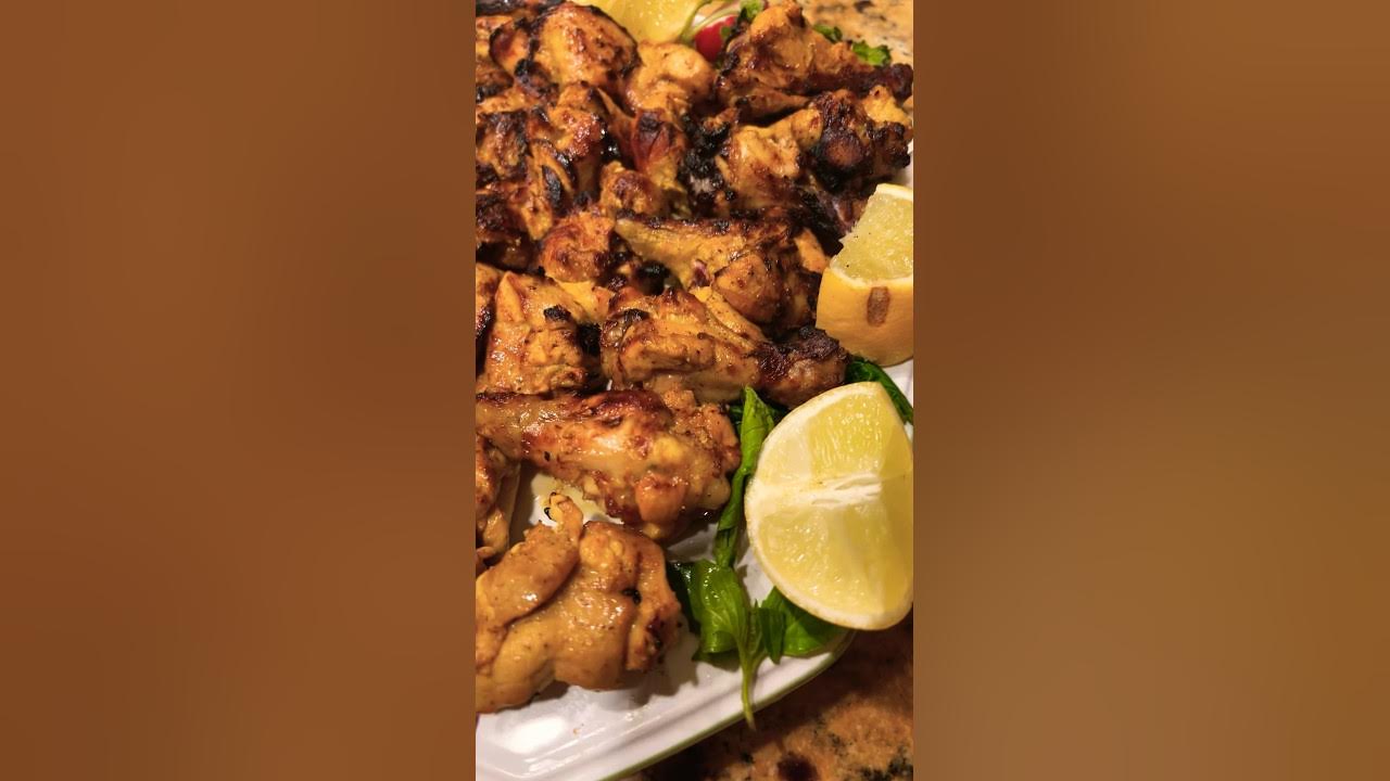 Chicken Kabob & Wings in 60 seconds cwy persianfood iranianfood 