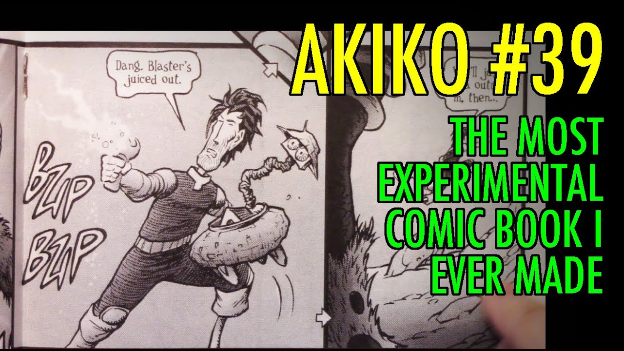 Akiko 39 The Most Experimental Comic Book I Ever Made Youtube Akiko 39 The Most Experimental Comic Book I Ever Made Youtube