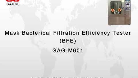 Medical Mask Bacterial Filtration Efficiency Tester(BFE