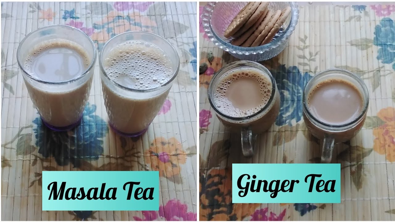 2 வகையான டீ 2 Types of tea recipe in tamil.... YouTube