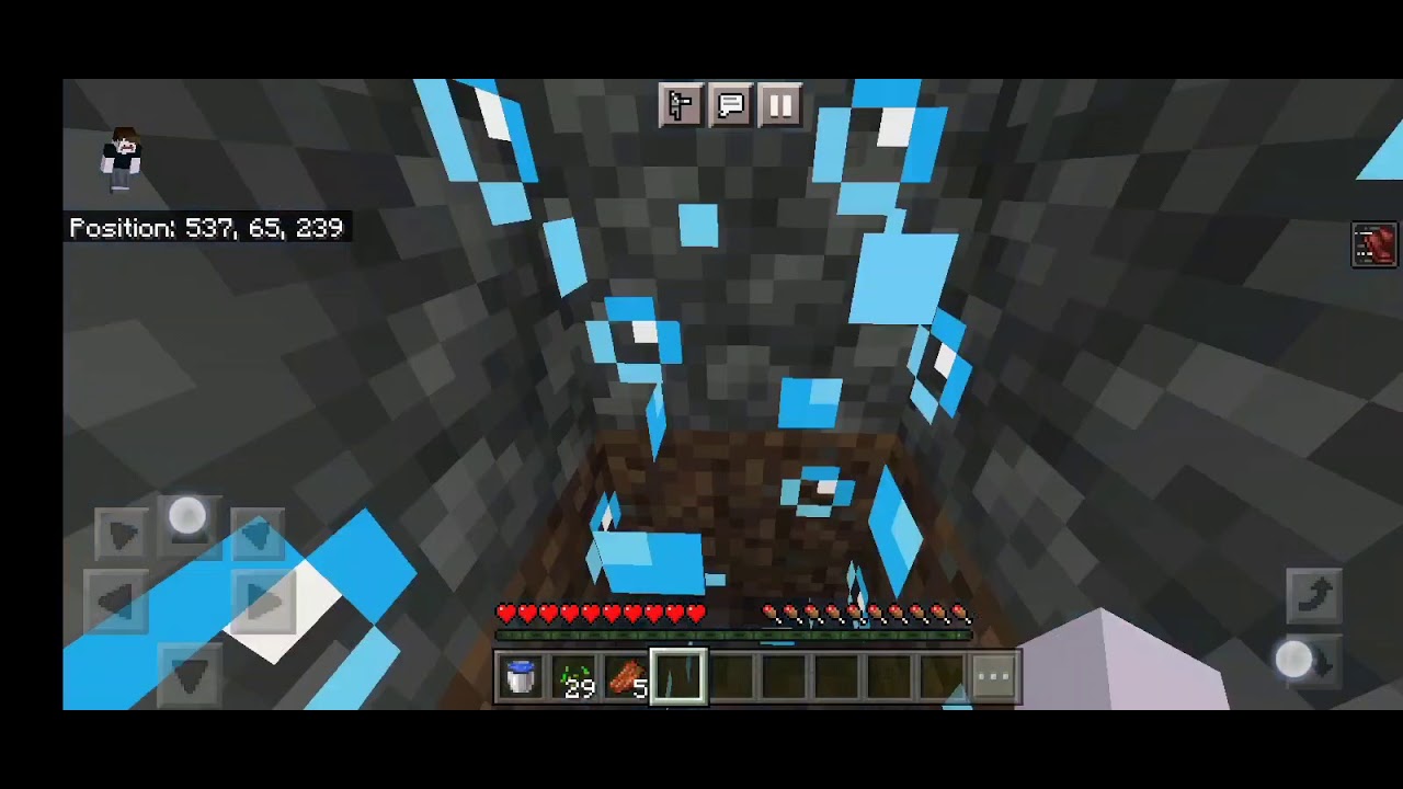 How to water bucket clutch in bedrock!!! (clickbait) YouTube