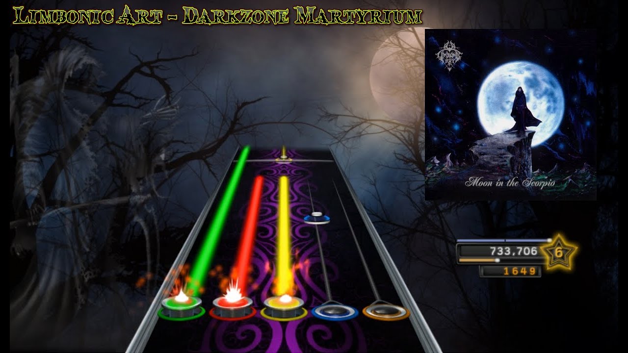 (Re-Upload) Limbonic Art - Darkzone Martyrium [Clone Hero Chart Preview]