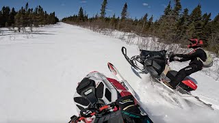 Northern Ontario snowmobiling