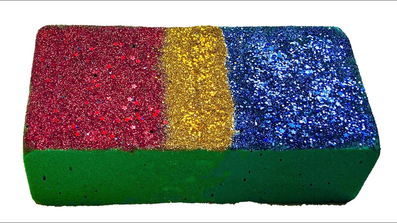 Full Blocks of Dry & Soaked Floral Foam Crushing ASMR! (no talking) Wet