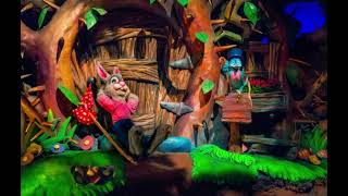 Splash Mountain Brer Rabbit and Mr Bluebird Zip-A-Dee-Doo-Dah Audio WDW