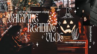 🧛🏼‍♀️ reading vampire books for a week 🦇.vlog028.