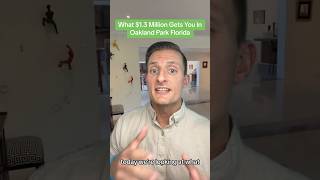 What $1.3 Million Gets You In Oakland Park Florida | Luxury Home Tour #southflorida #hometour