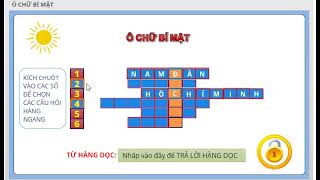 Game "Ô chữ bí mật" | Trò chơi e-Learning screenshot 3