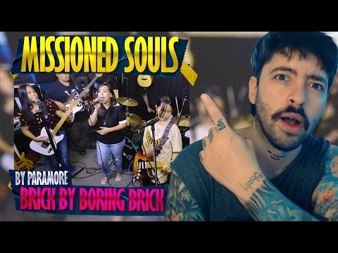 MISSIONED SOULS Brick by Boring Brick by Paramore | REACTION | This might be my FAVORITE! 🤯🙏🏻✨