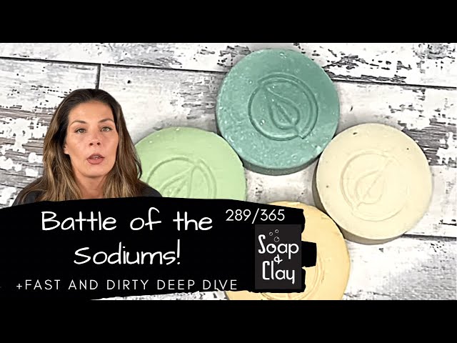 Sodium Citrate vs Sodium Lactate and how to use both in soap