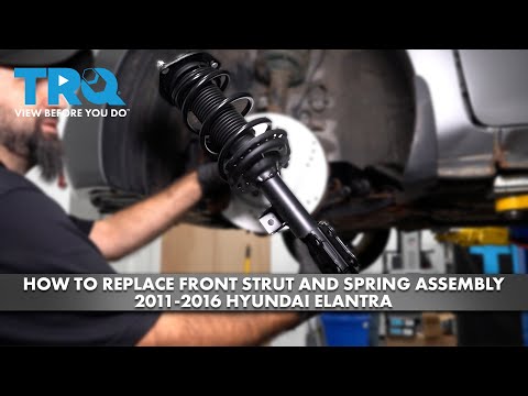 How to Replace Front Strut and Spring Assembly 2011-2016 Hyundai Elantra