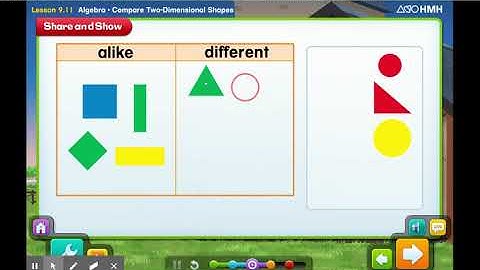 Go Math! Chapter 9 Alike and Different - Part 2