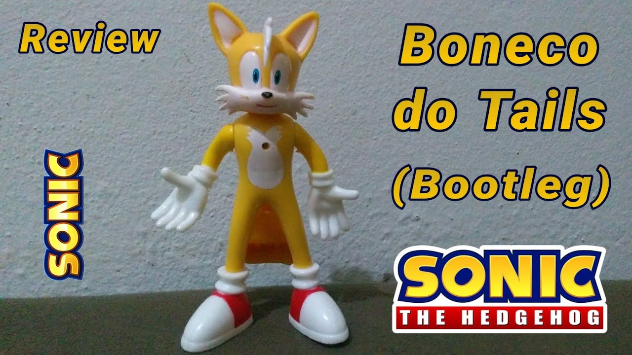 Boneco Sonic The Hedgehog Tails