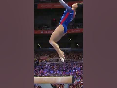 Kayla DiCello Beam Dismount 🤩 2021 U.S. Gymnastics Team Trials - YouTube