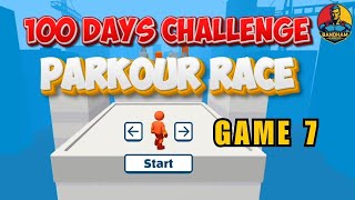 Parkour Race Gameplay |  | Poki | 100 Days Challenge | Game 7 screenshot 5