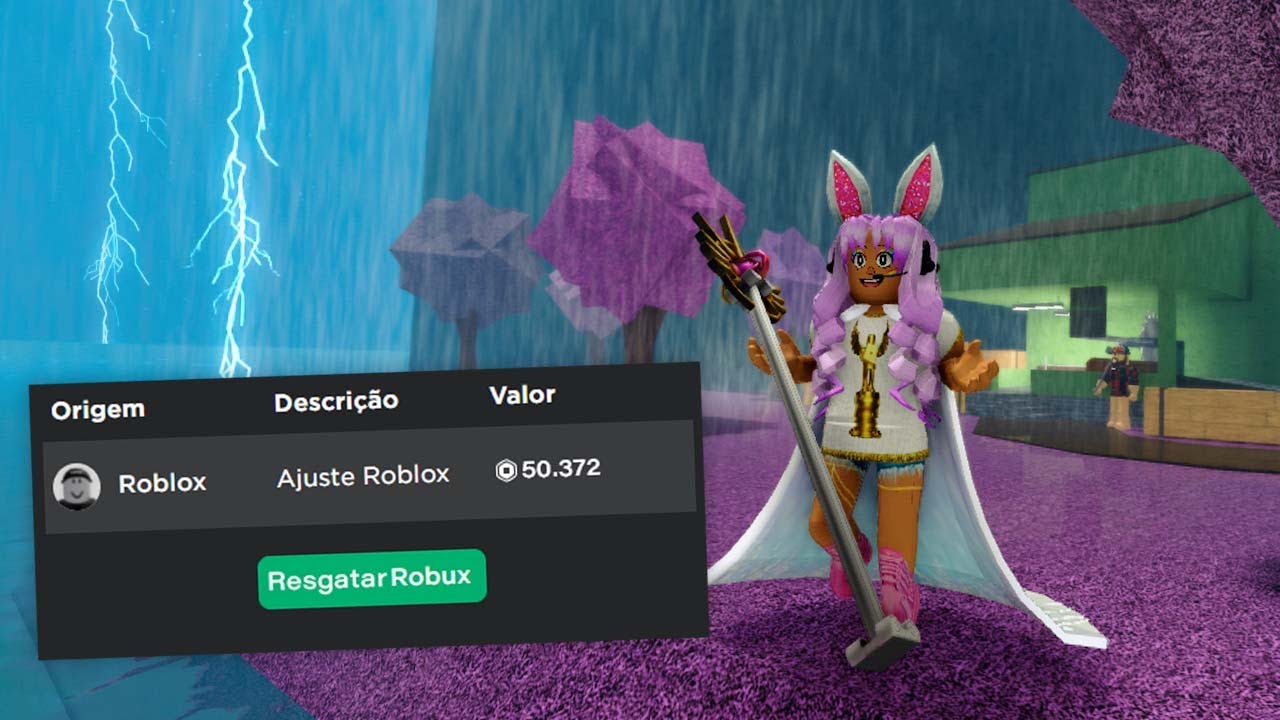 Roblox - Primeira vez no Bloxburg (SasaviGamer) Entrei com Robux Grátis que  ganhei 