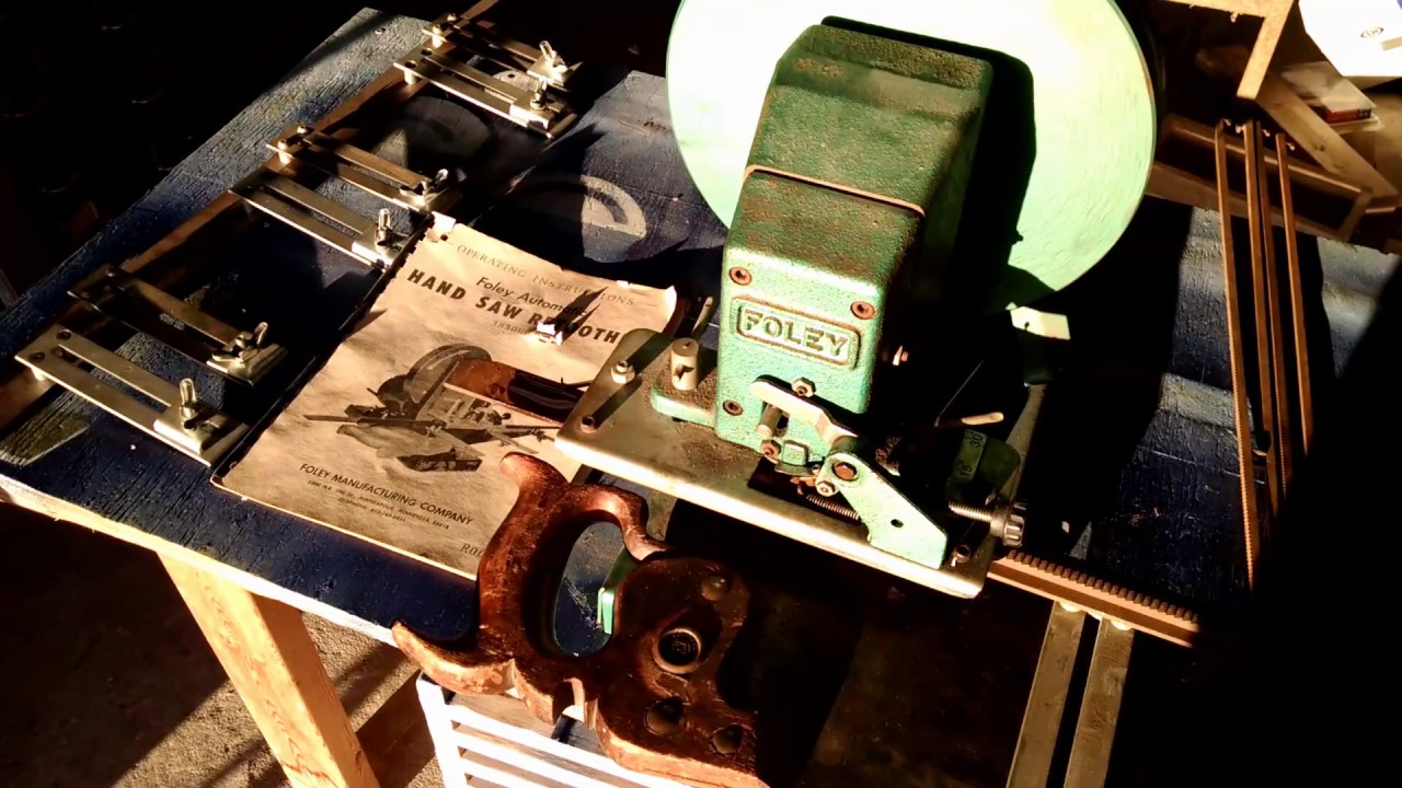 Foley 385 Hand Saw Retoother YouTube