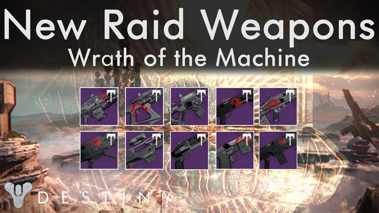 rise of iron wrath of the machine spoilers new raid weapons