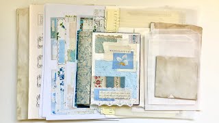 Make a junk journal with me: Book cover journal - Materials