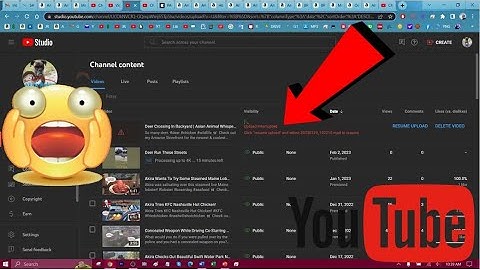 How To Fix Youtube Interrupted Upload 2023