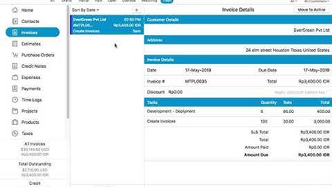 How to Cancel A Created Invoice?