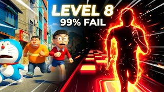 Level 8 Challenge 🔥 99% FAIL This Neon Reflex Game | Can You Survive All Levels? screenshot 4