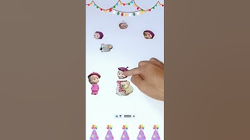 Match head puzzle - Masha and the bear - Short #shorts