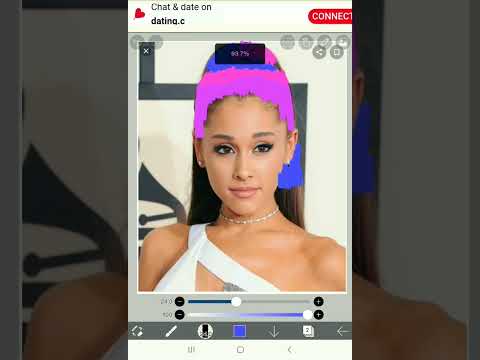 Ariana Grande with UNICORN HAIRR! - YouTube
